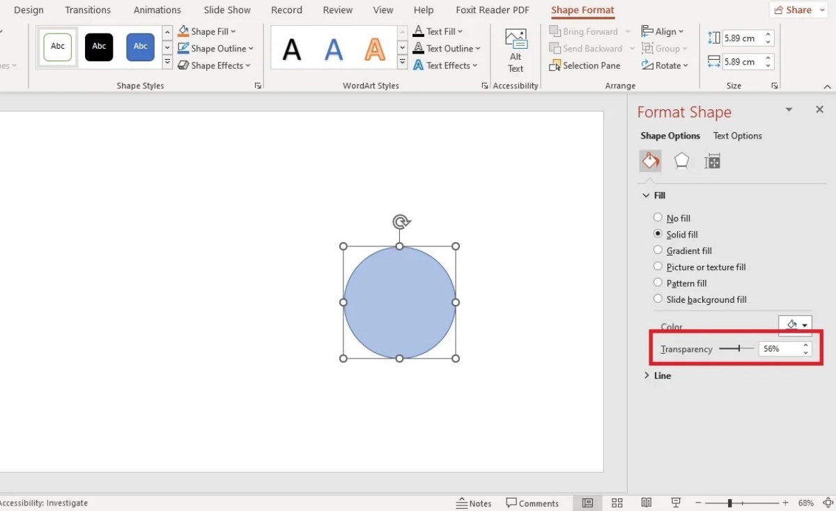 How to Make a Shape Transparent in PowerPoint CitizenSide