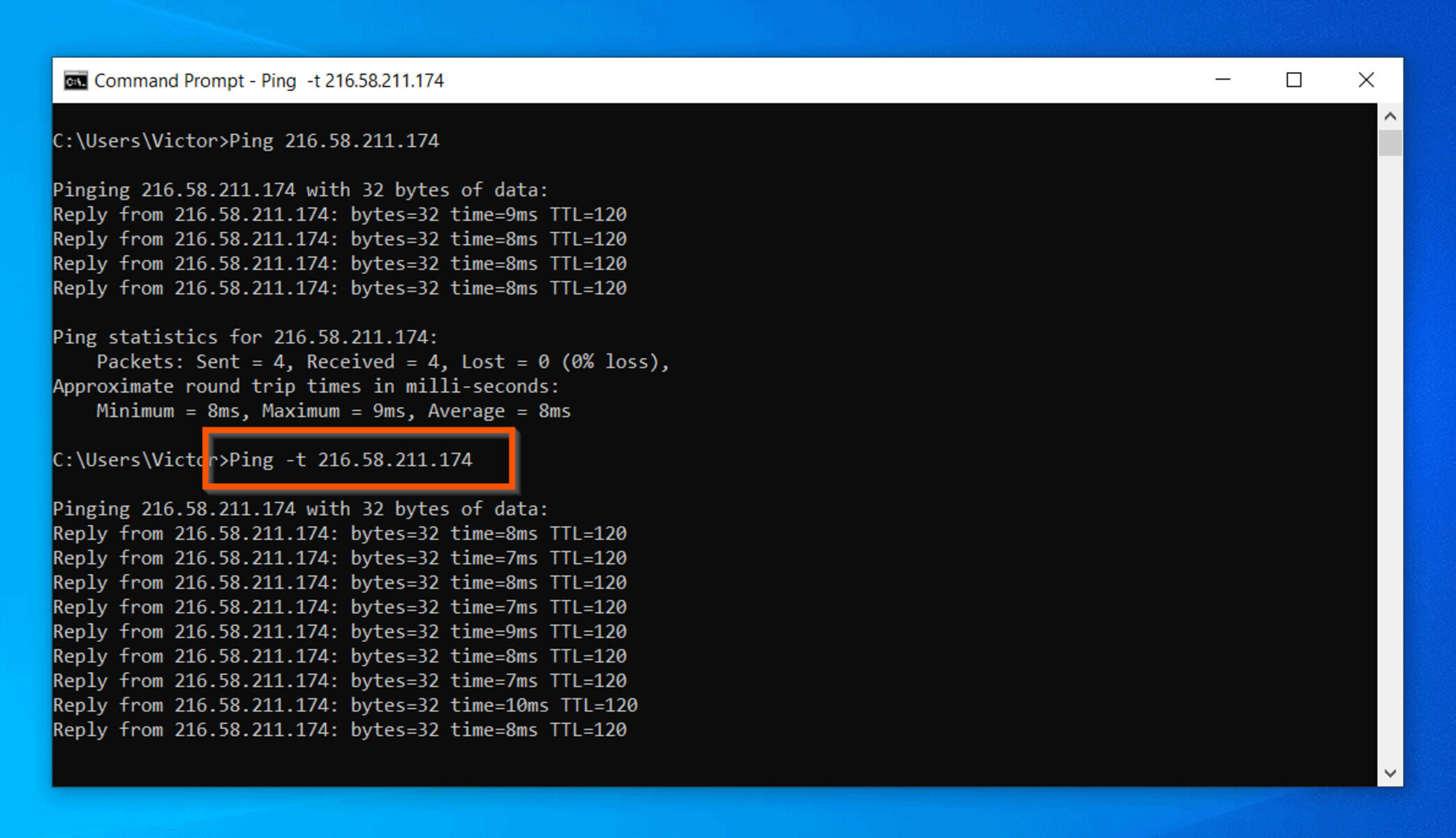 How to Use the Ping Command in Windows CitizenSide