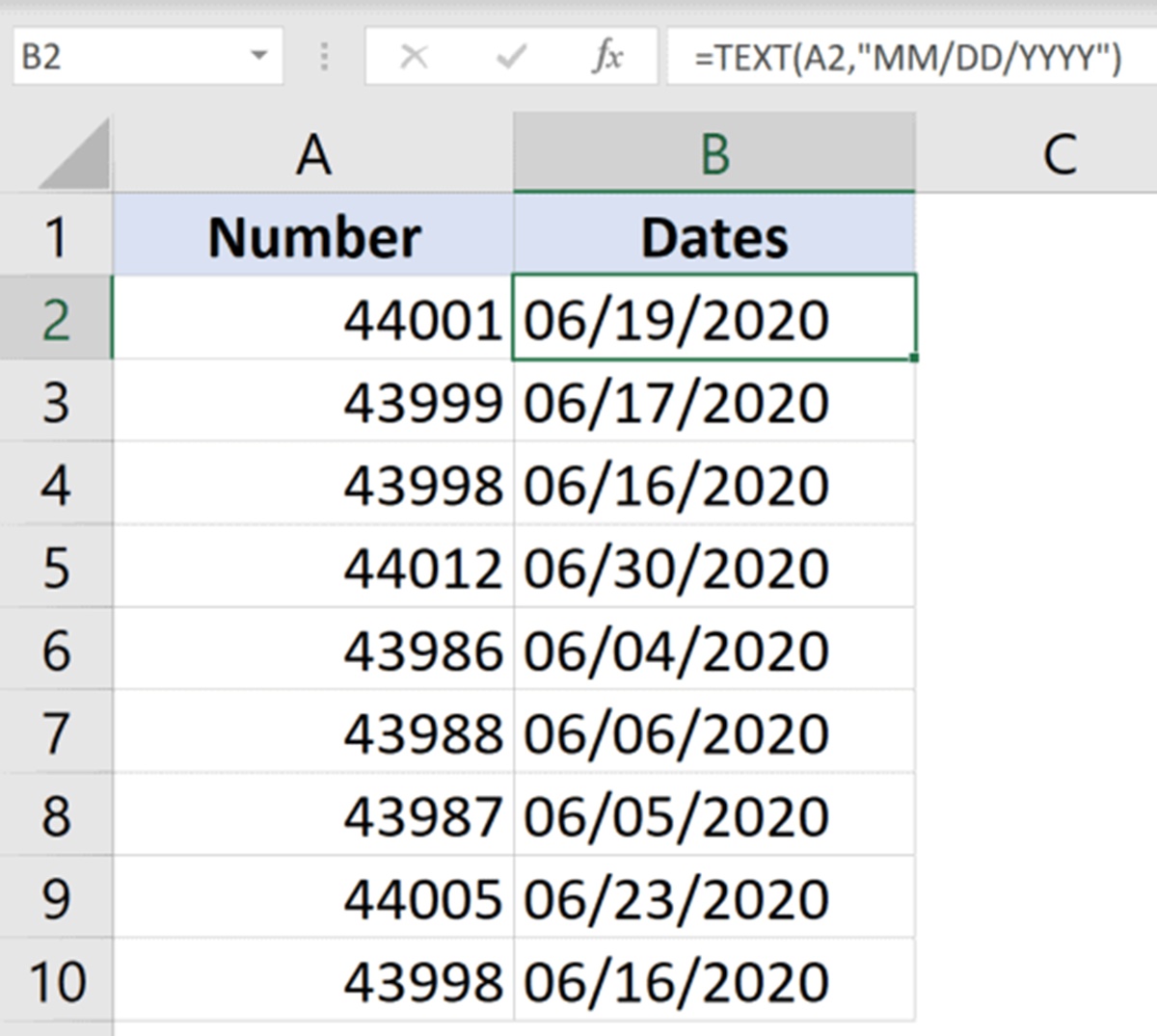 Serial Number and Serial Date in Excel CitizenSide