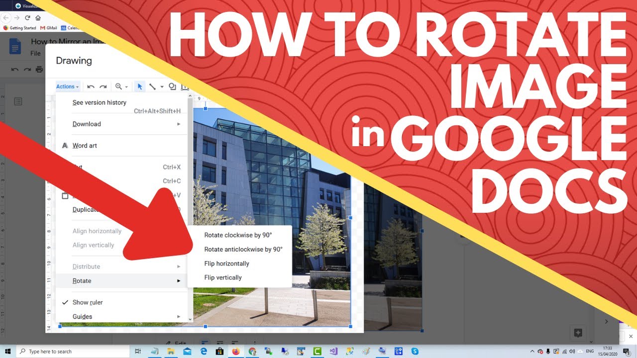 How to Rotate an Image in Google Docs CitizenSide