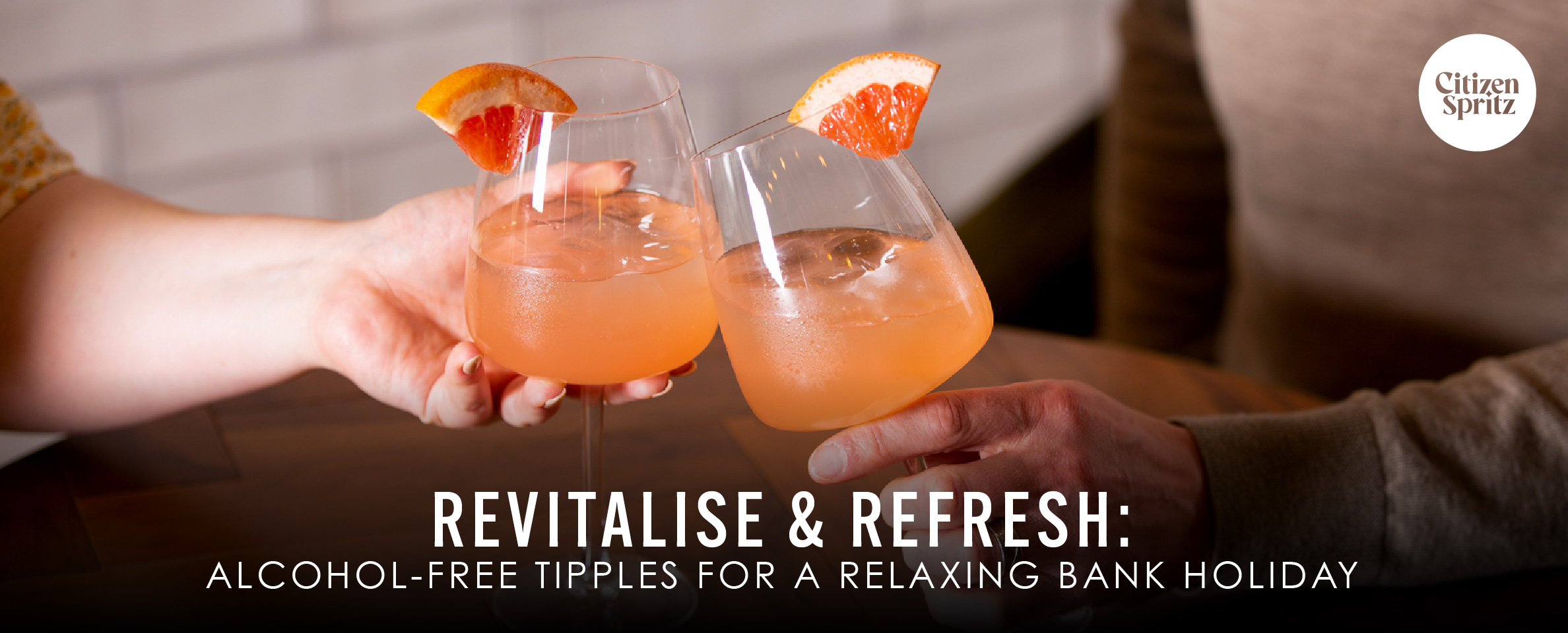 Citizen Spritz Refreshing NonAlcoholic Drinks for the Bank Holiday