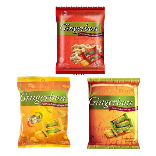Gingerbon ginger chewing candy PT. Citra Sukses International