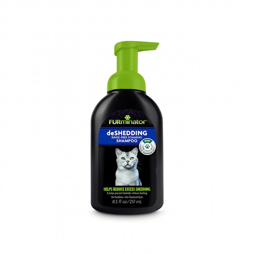 FURMINATOR® RINSEFREE DESHEDDING FOAMING SHAMPOO FOR CATS 251 ml