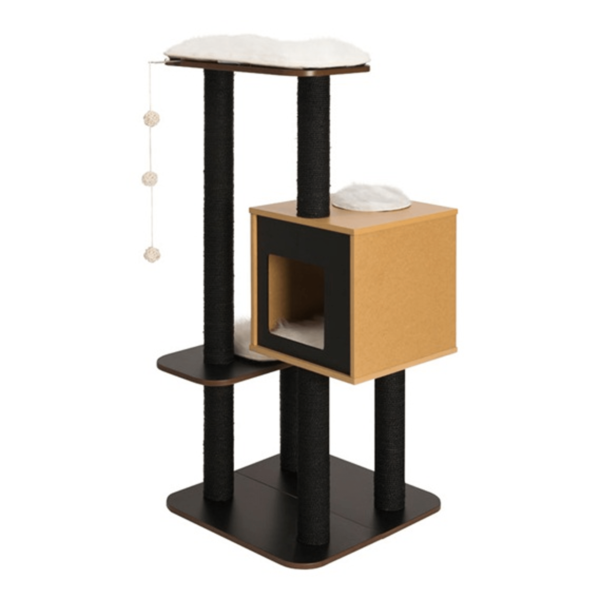 CATIT® VESPER HIGH BASE BLACK CITTAPET TIENDA