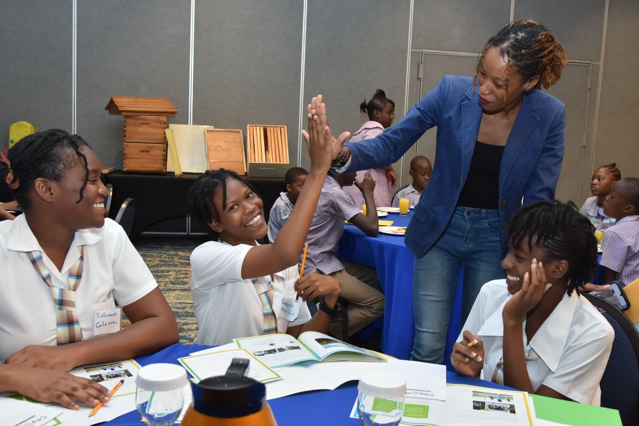Kingston High School Students Attend Groundbreaking Youth Climate