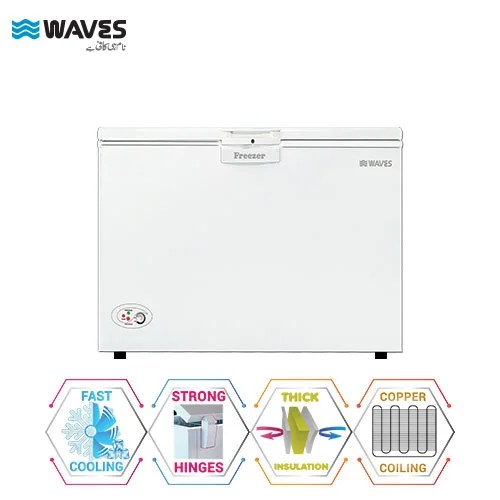 WAVES Single Door Deep Freezer wdf310 City Electronics