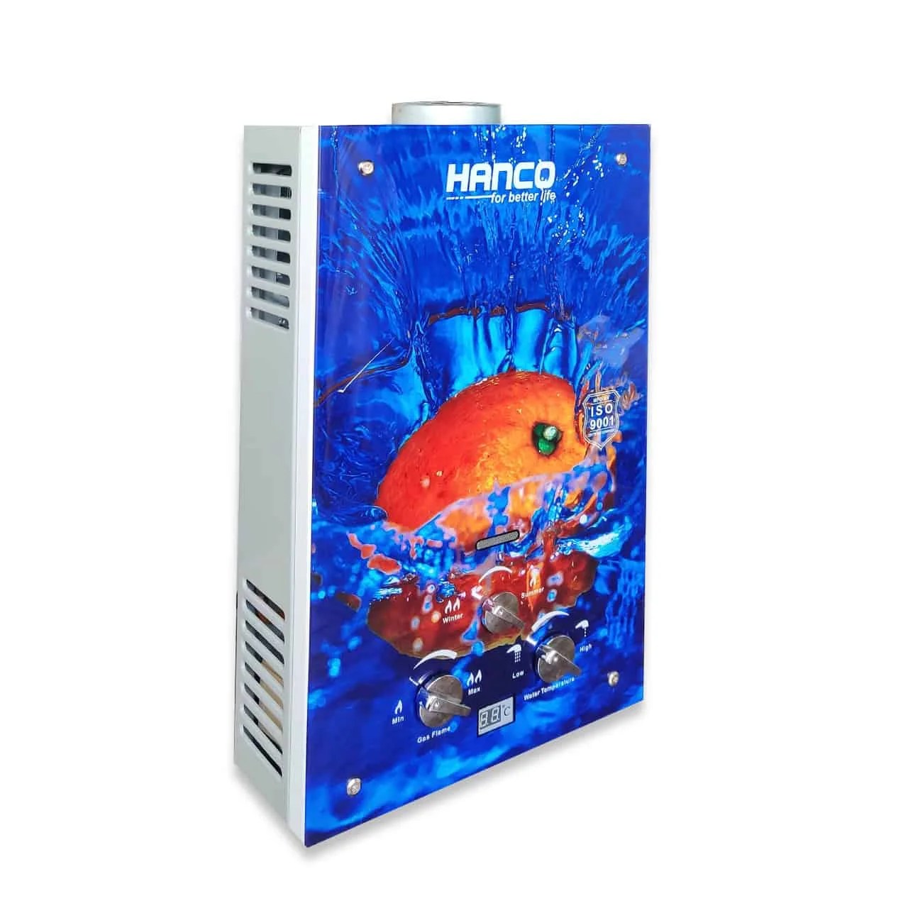 Hanco 7 Litre Instant Water Heater Model 7G6 Gas Geyser City