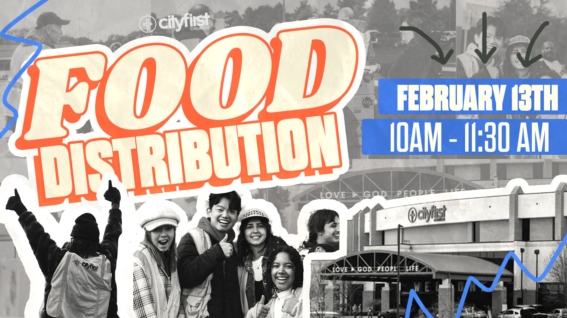 February Food Distribution (Rockford) City First Church