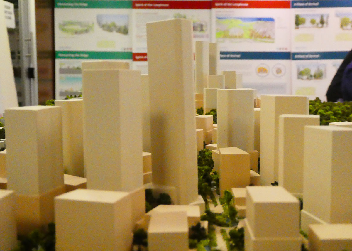 Physical model of Jericho Lands is shown to Urban Design Panel (July 5