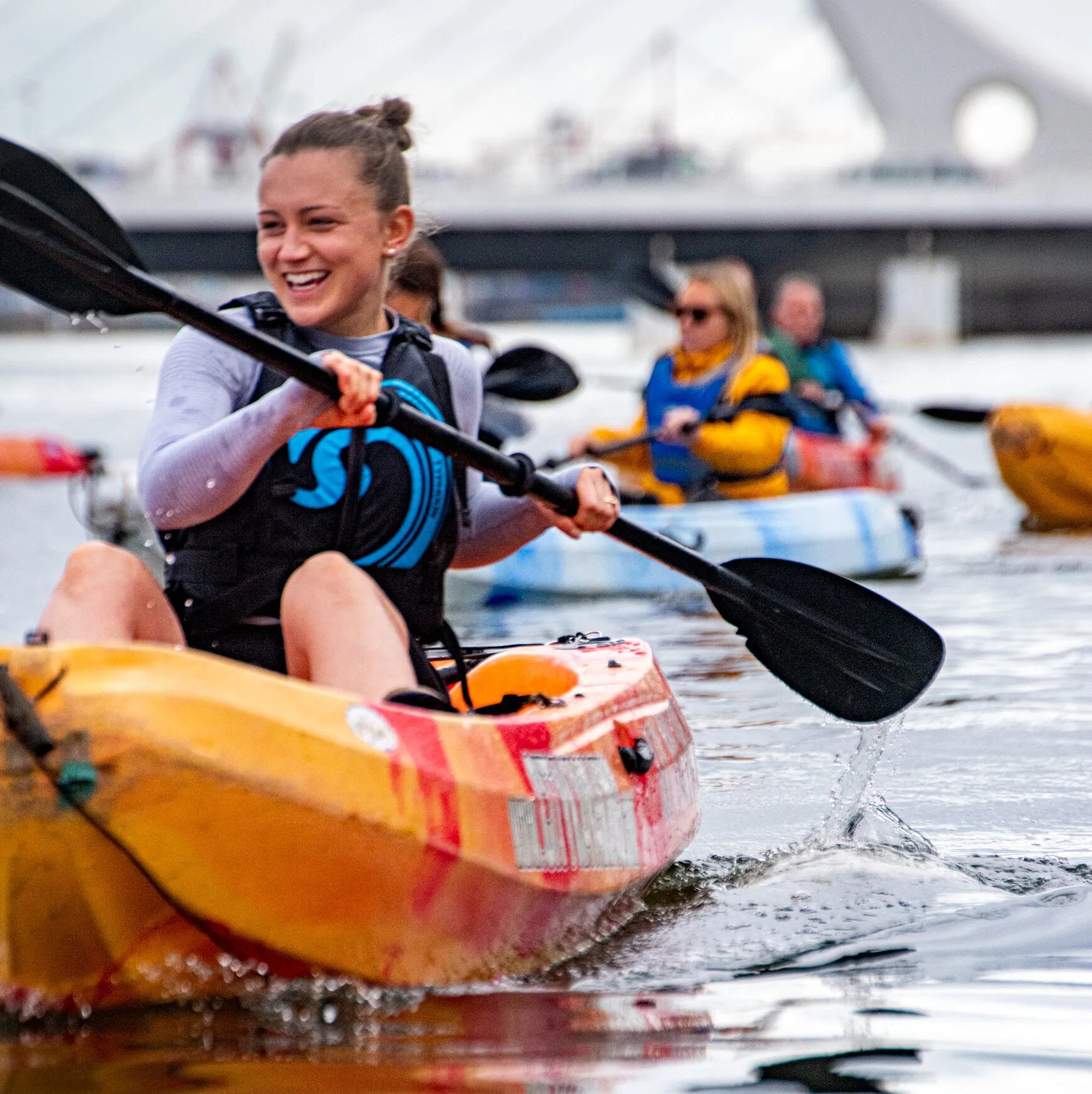 City Kayaking Kayak through Dublin City Centre