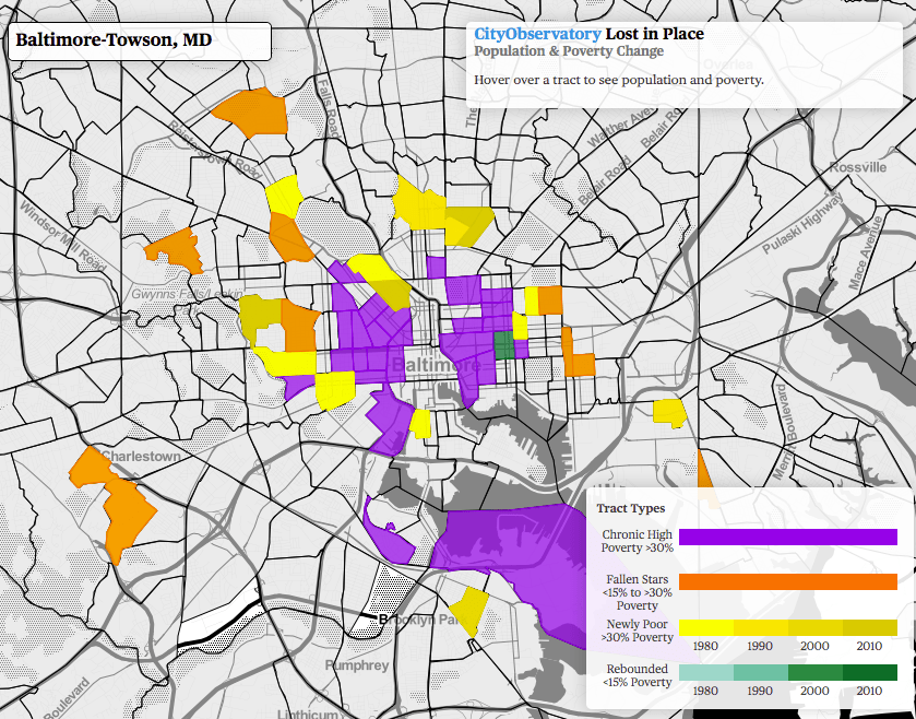 On Baltimore Concentrated Poverty, Segregation, and Inequality City Observatory
