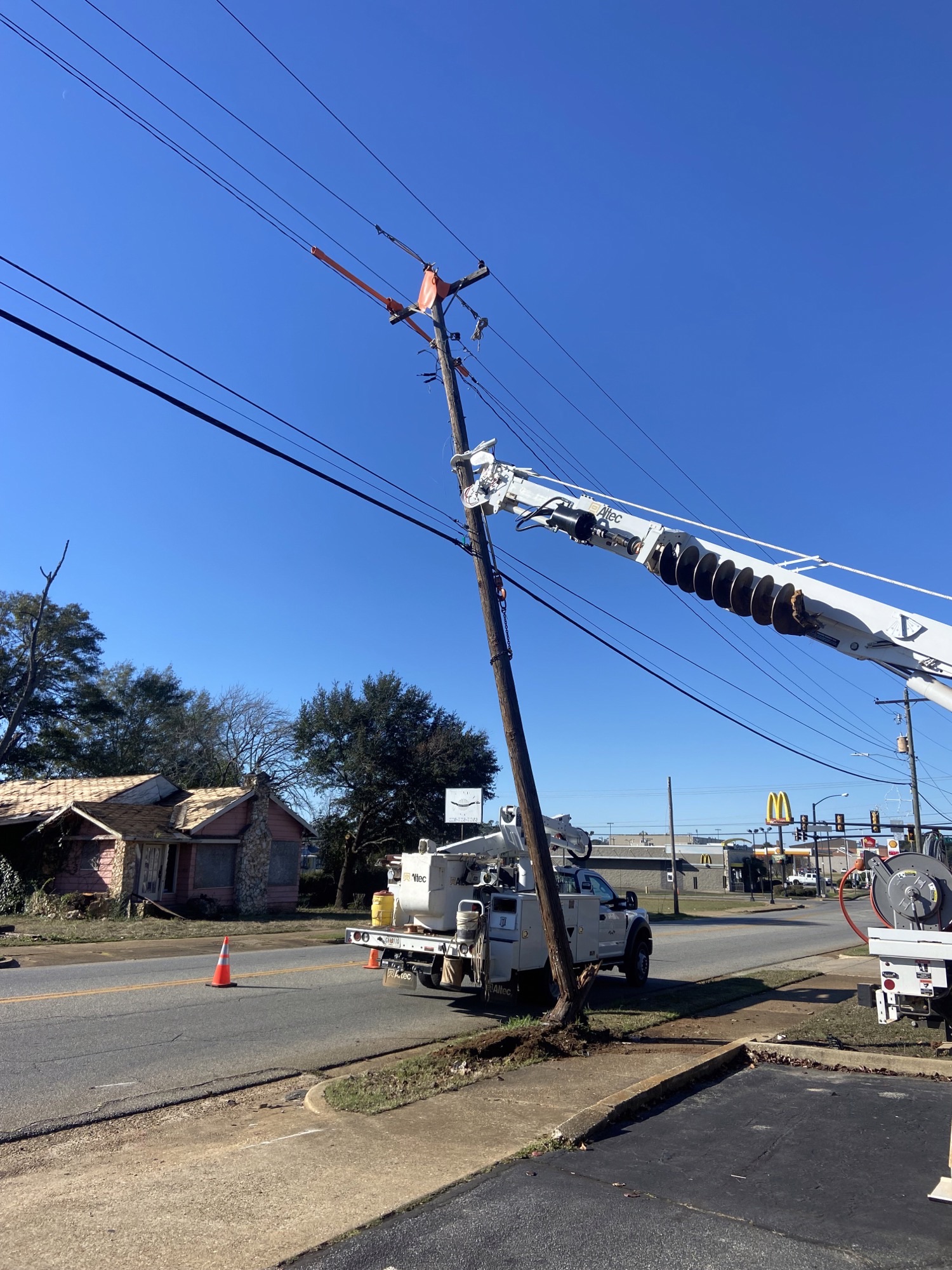 Power Pole Replacement City Of Blakely,