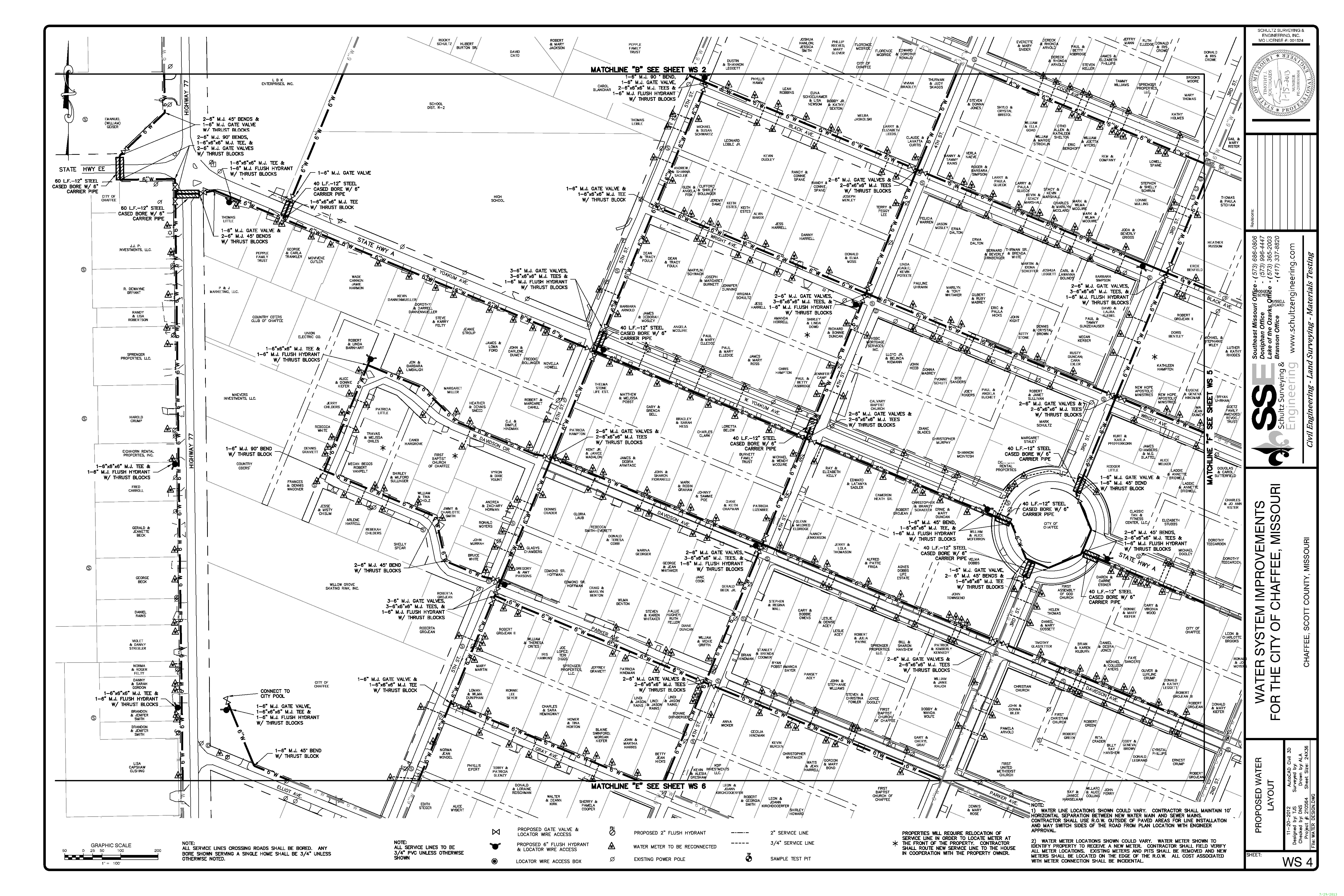 Water Improvement Project Plans