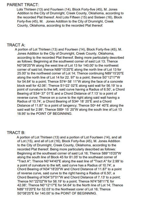 Public Hearing 8 Jan 24 City of Drumright, Oklahoma