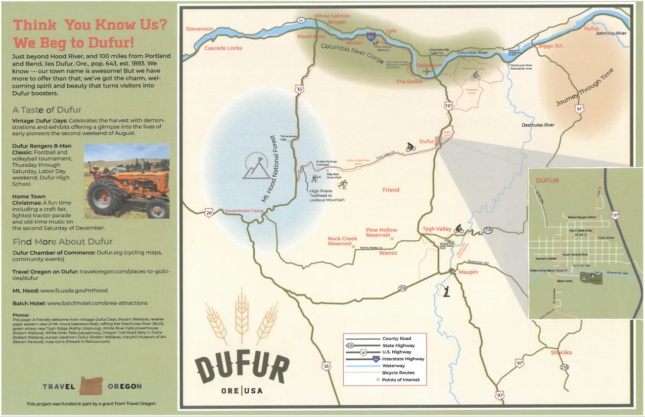 Tourism City of Dufur