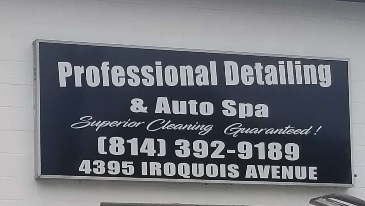 Professional Detailing & Auto Spa — City of Erie