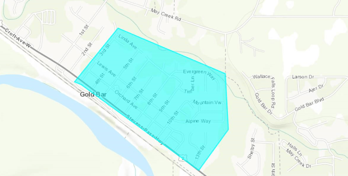 CITY OF GOLD BAR EMERGENCY WATER SHUT DOWN, MAY 4TH, 8PM TILL 4AM