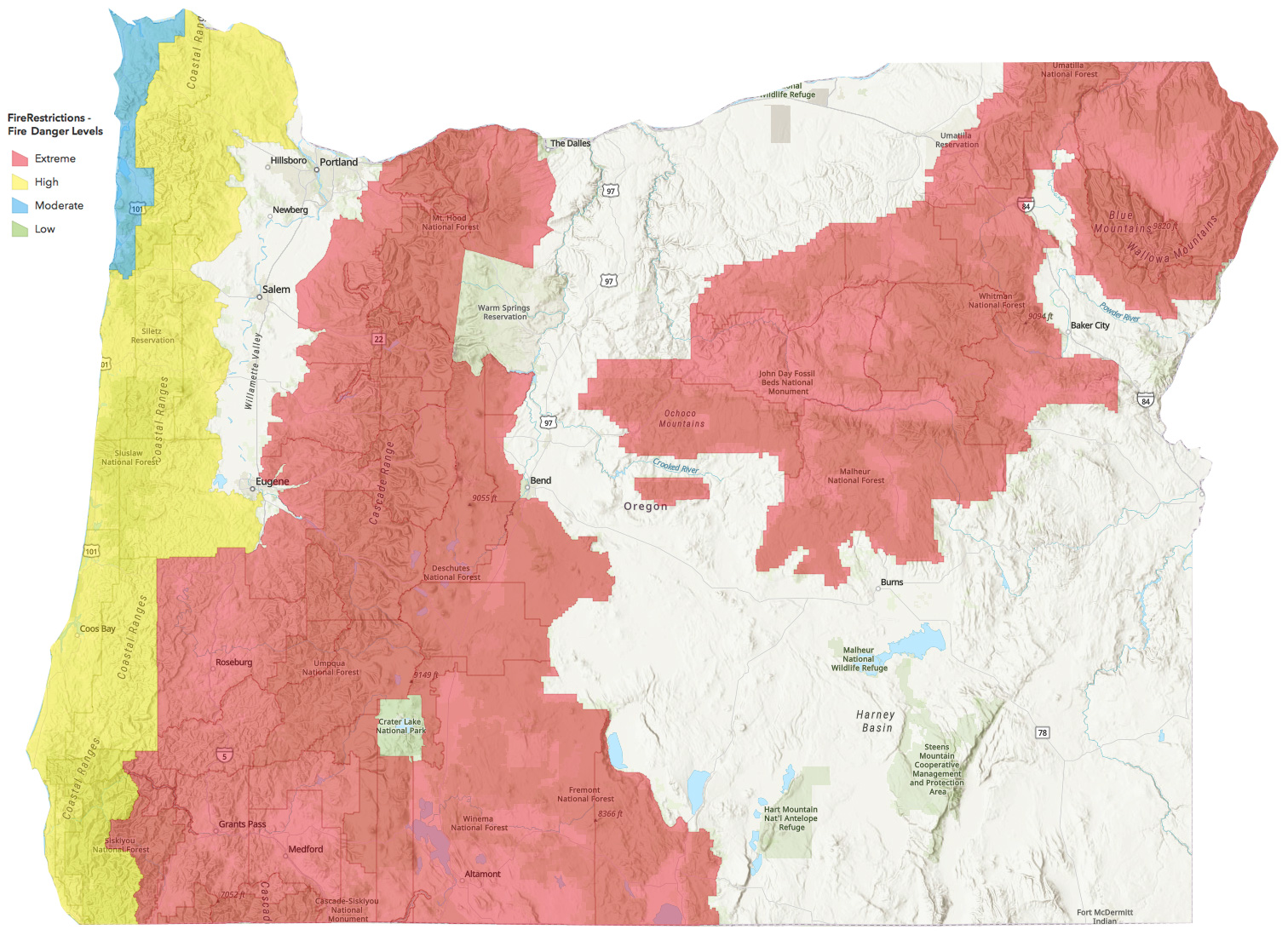 Hood River is surrounded by wildlands that pose dangerous fire risk