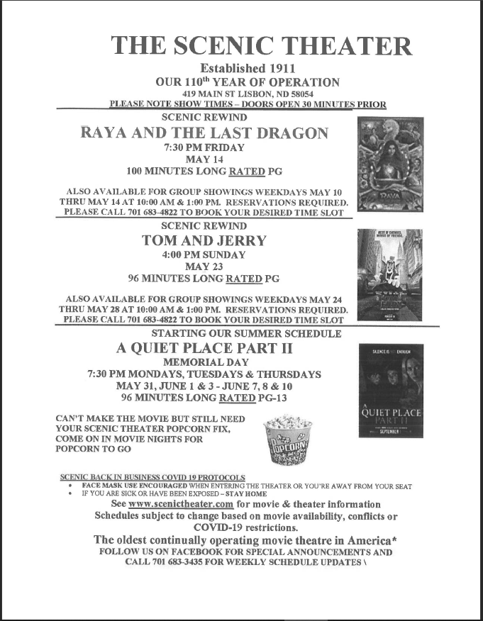 Community News City of Lisbon, ND