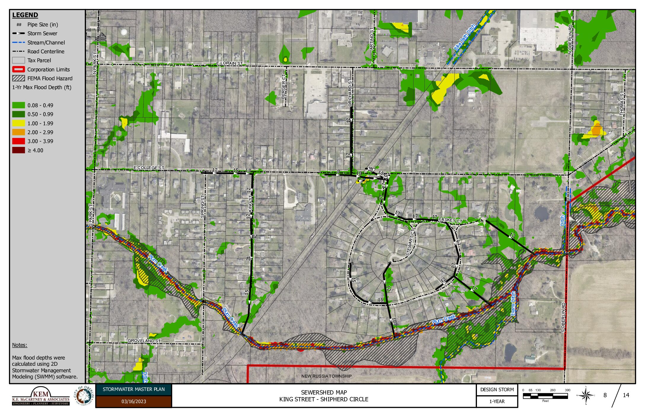 SWMP_Map8Maps City of Oberlin