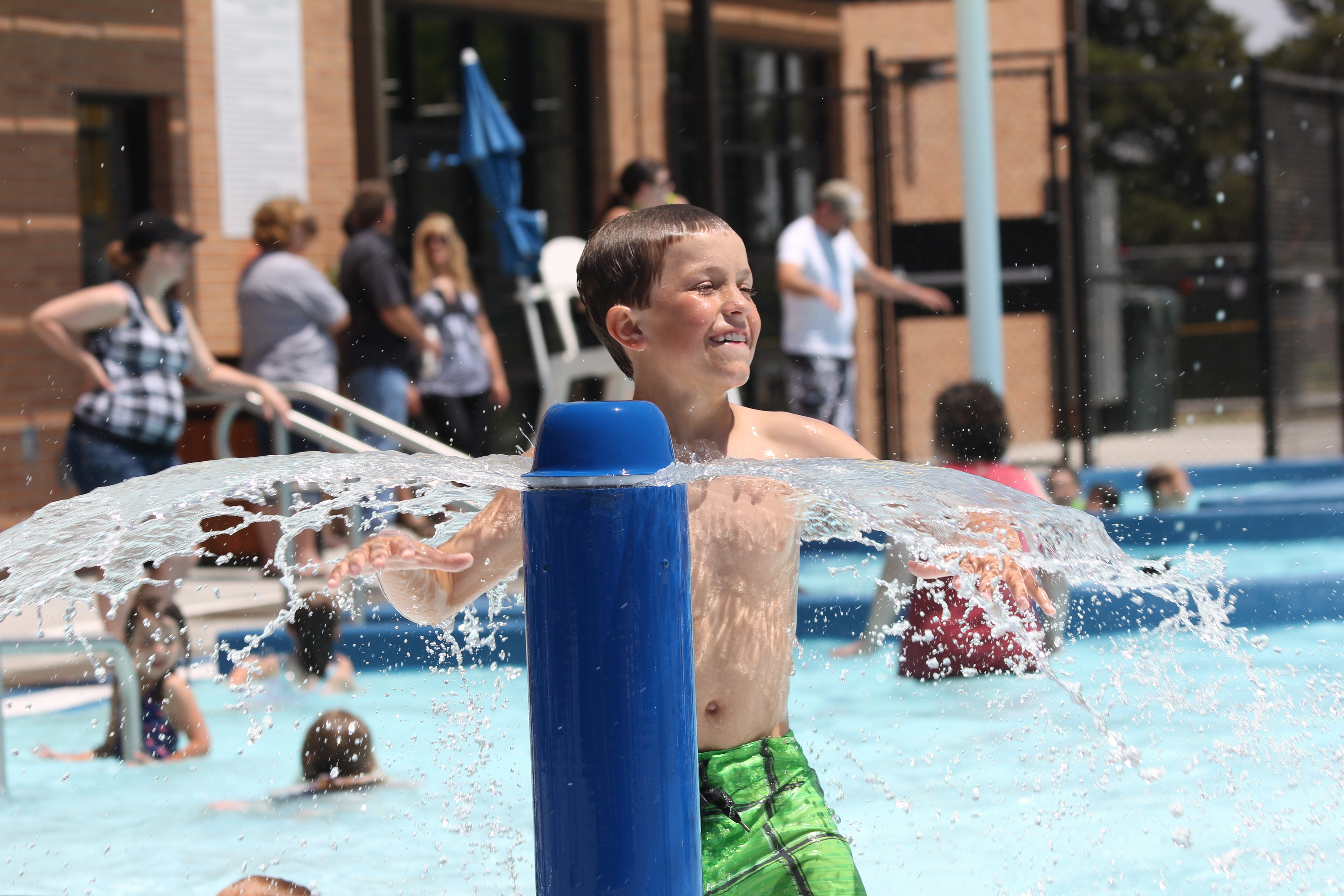 Photo Gallery • Shark at the Aquatic Center