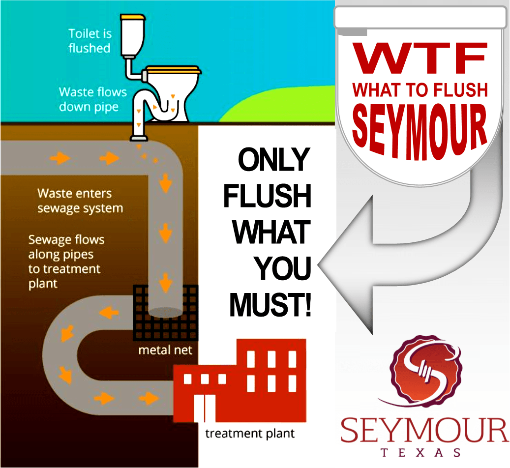 WTF “What To Flush” City of Seymour, Texas