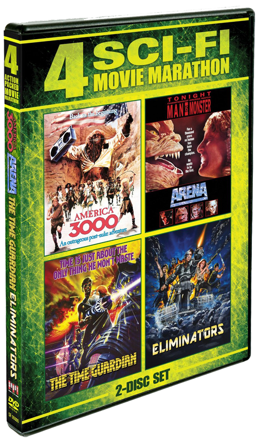 Sci Fi Movie Marathon DVD Set America 3000, Arena, Eliminators & The