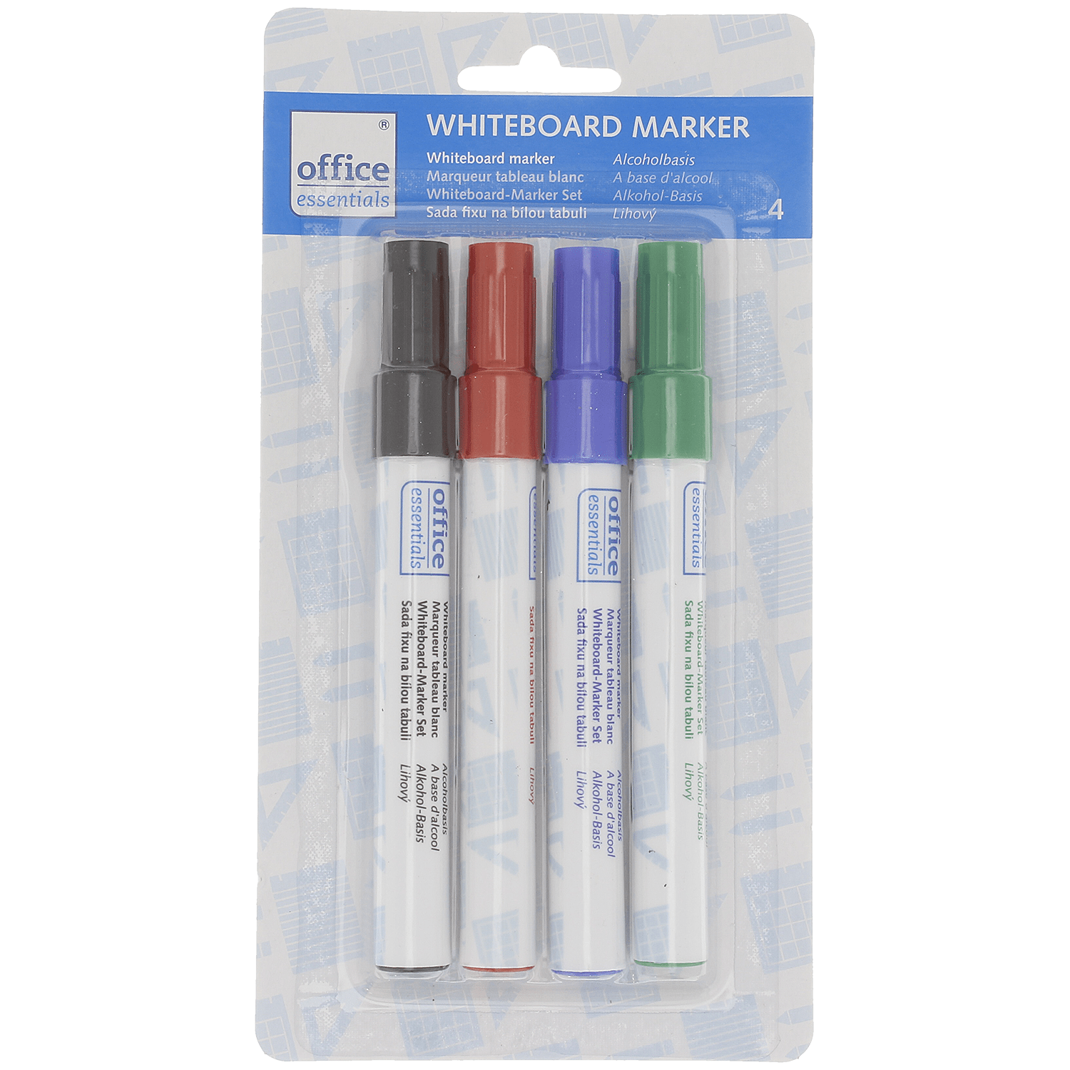 WhiteBoard Marker 4 stuks Cityplotter