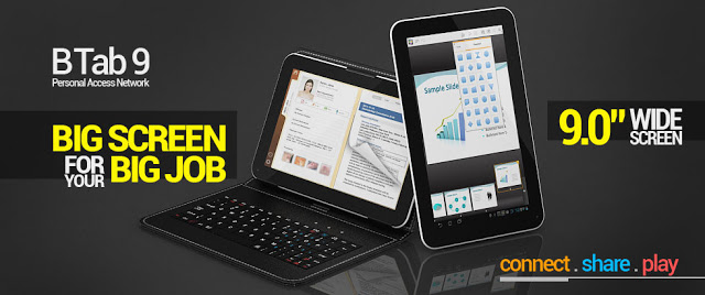 Tablet Android Beyond B Tab 9,Layar Lebar plus Docking