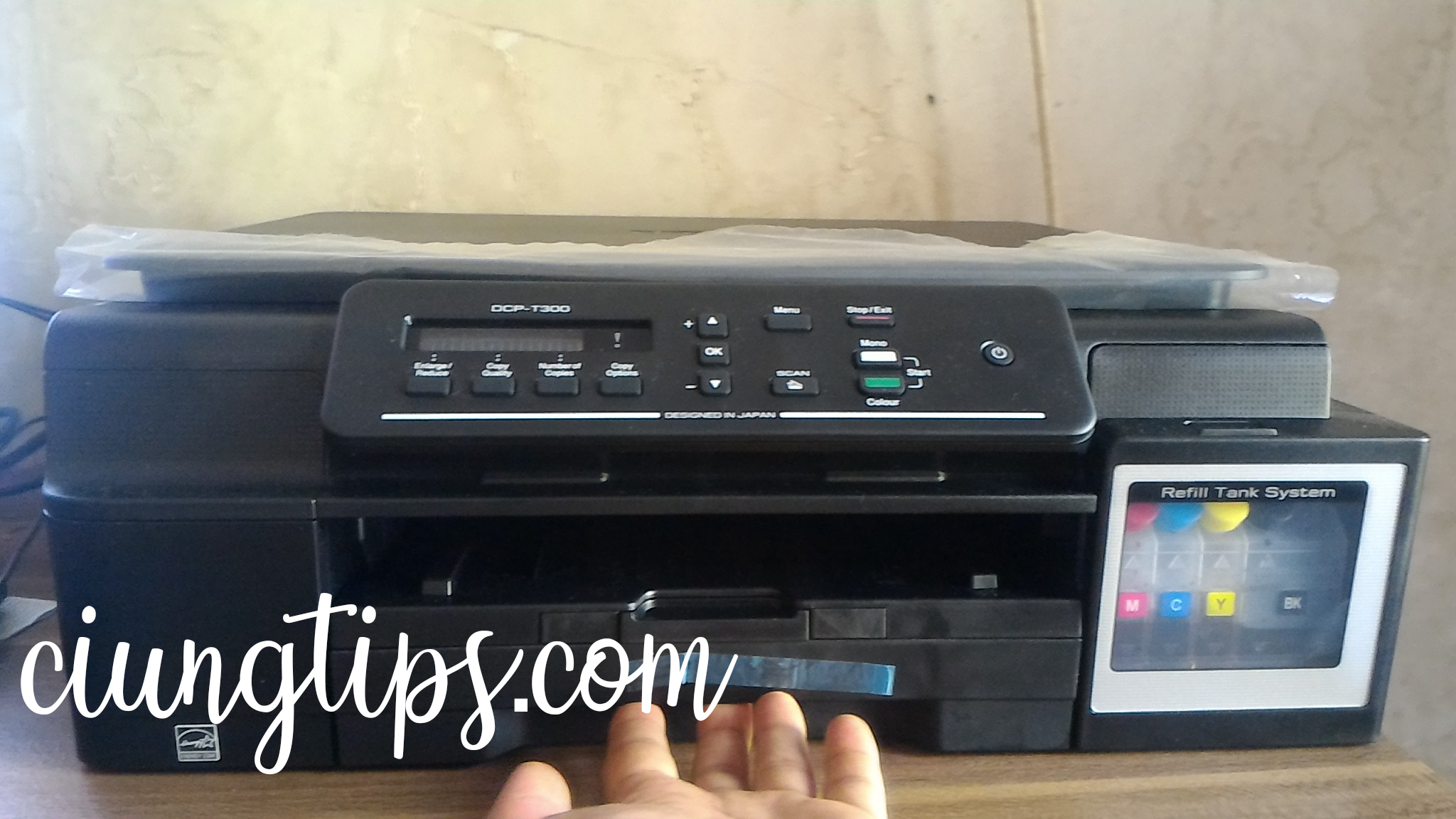 Review Printer Brother DCPT300, Printer Inktank Pintar yang Mewarnai