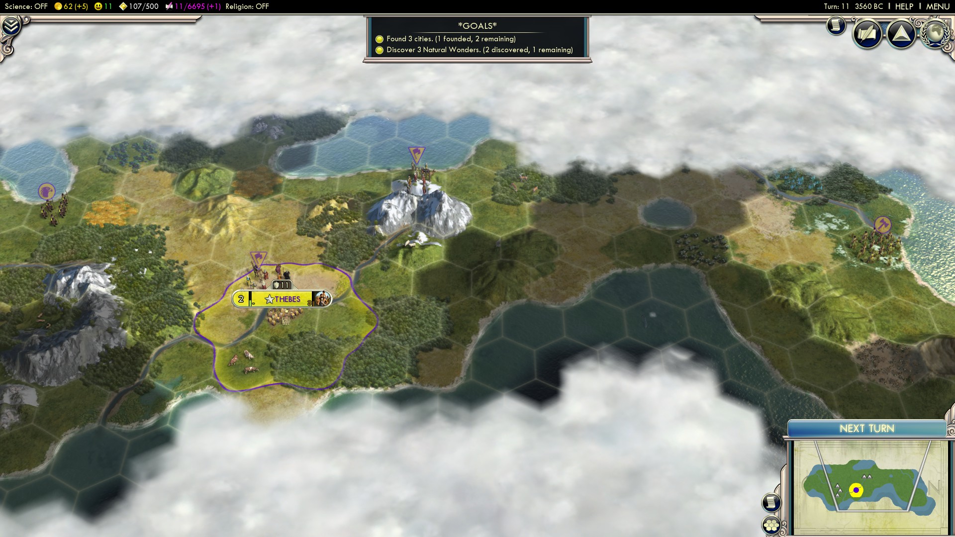 Civ 5 'Founding Cities' tutorial walkthrough