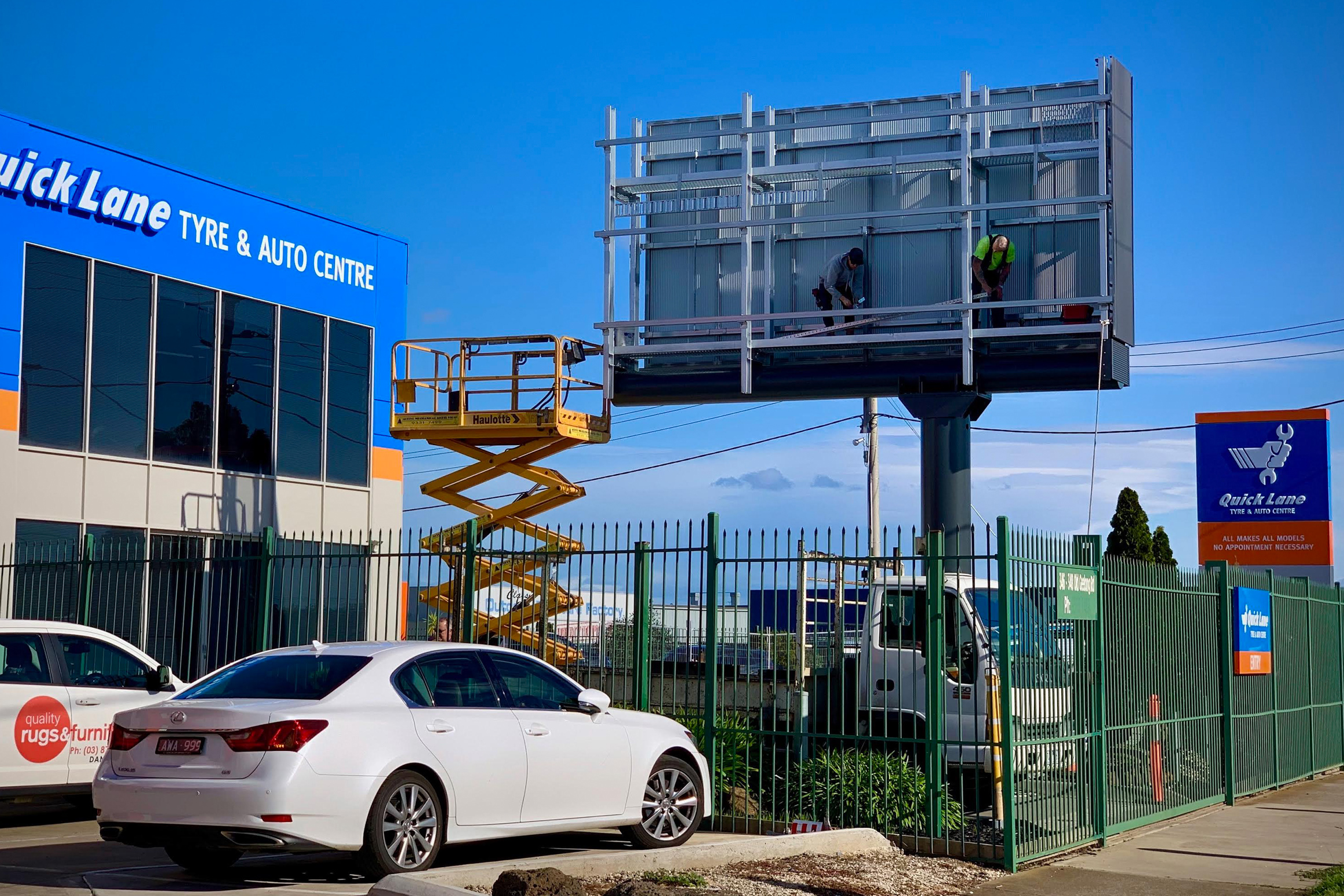 Billboard Production & Development Services Civic Outdoor