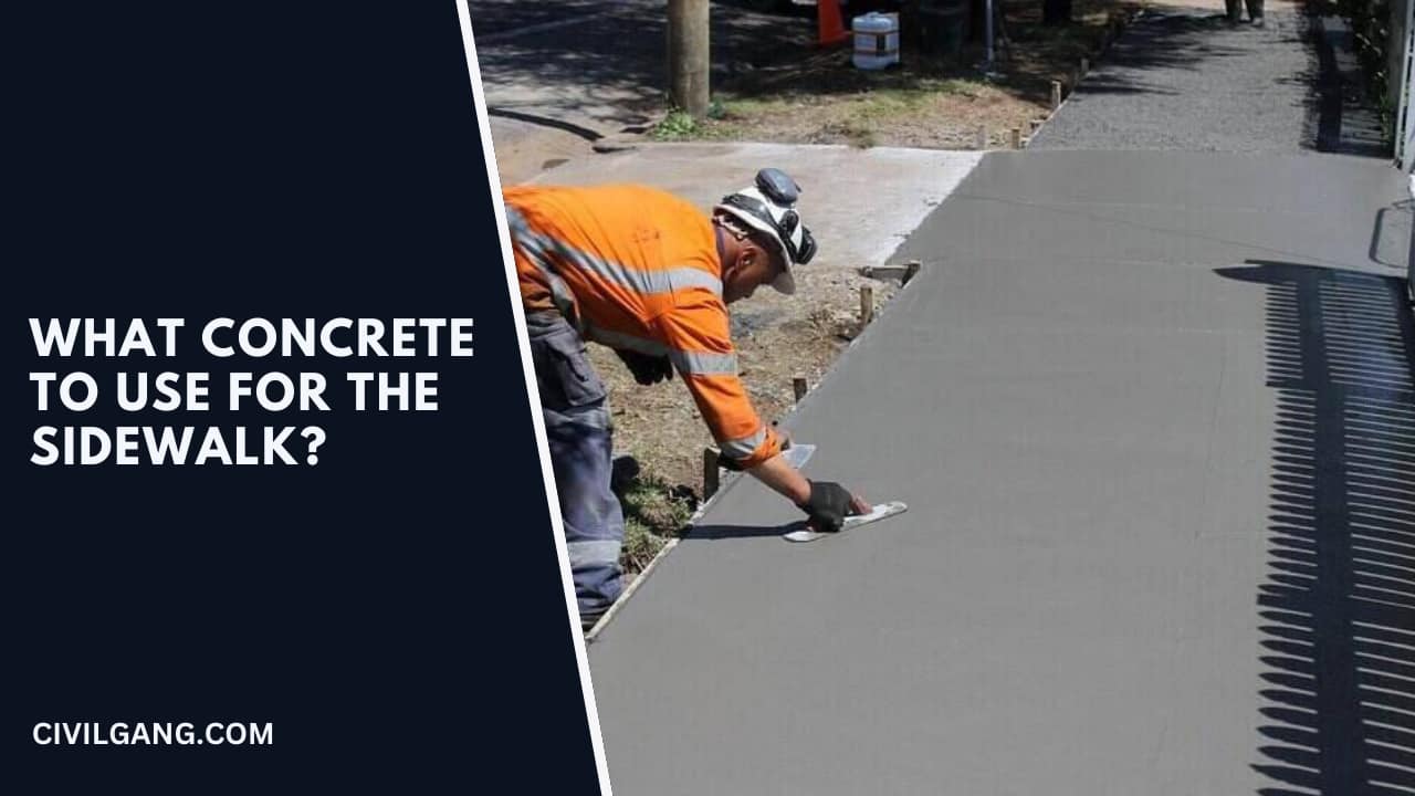 All About Concrete for Sidewalks Concrete for Sidewalks What