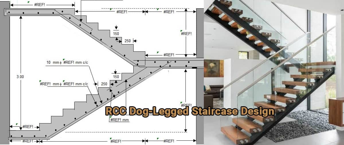 RCC DogLegged Staircase Design