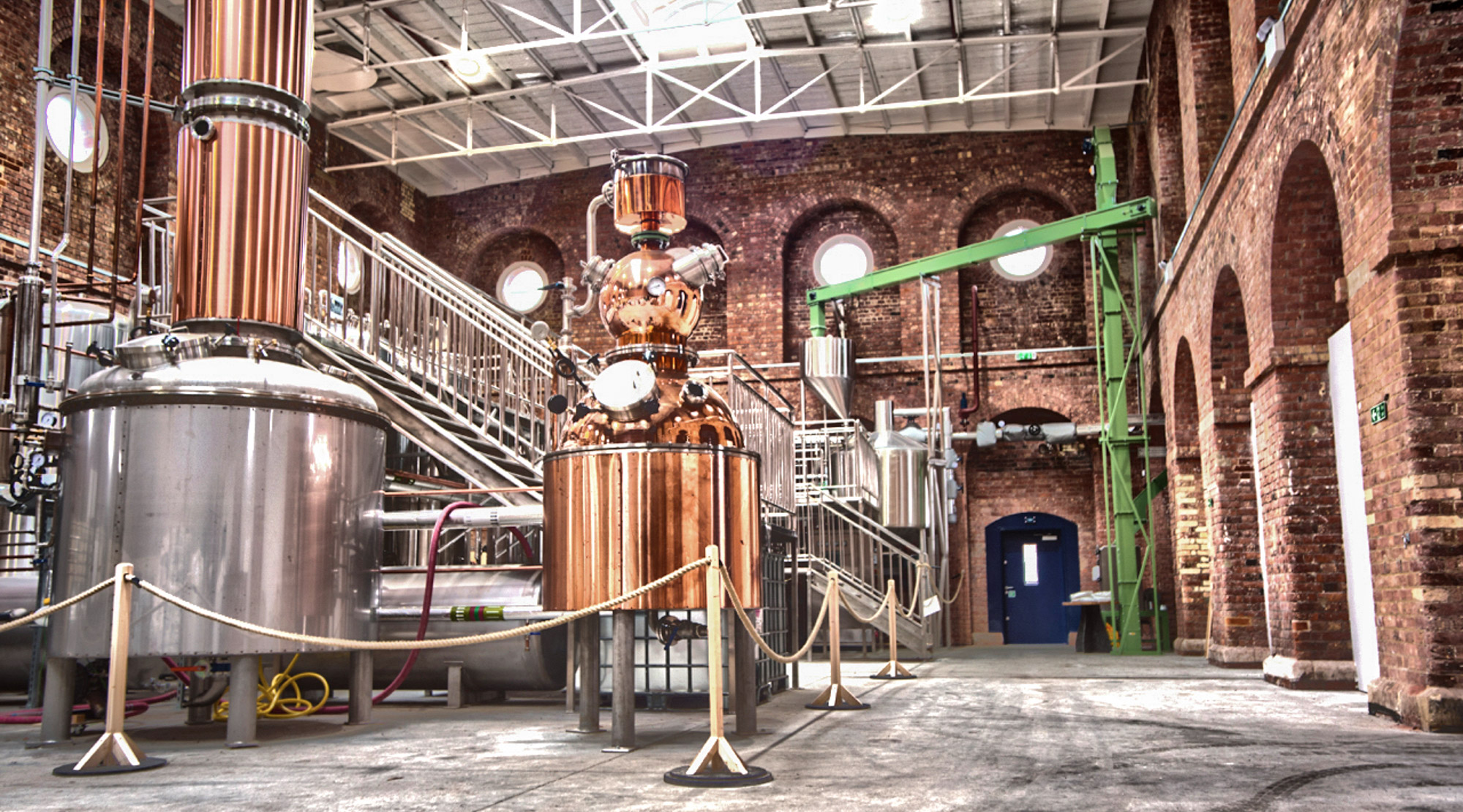 Maritime for dinner The Pumproom at Copper Rivet Distillery, Chatham