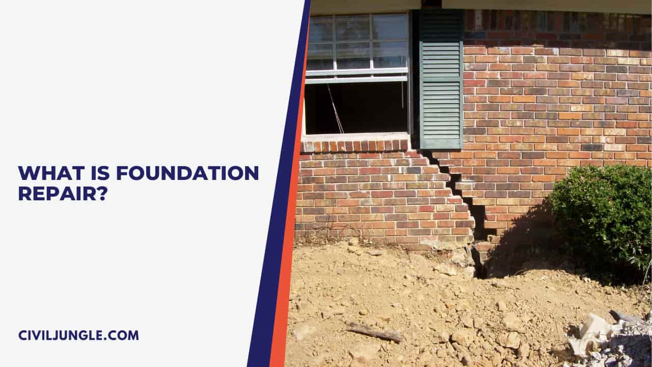 What Is Foundation Repair Foundation Techniques Effects of