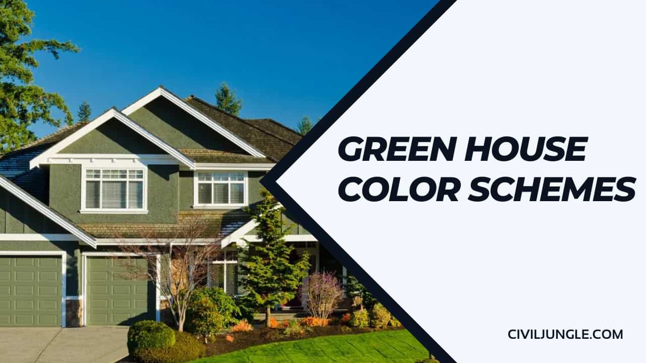 Green House Color Schemes Things To Know When Choosing Green Siding