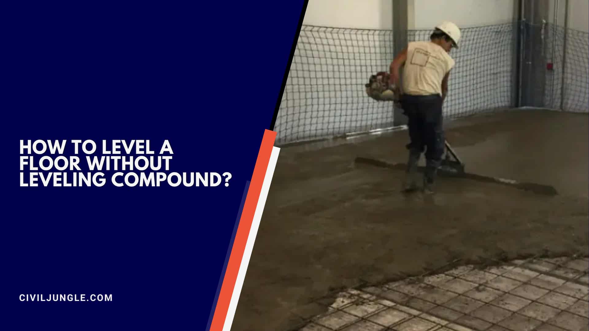 How To Level A Concrete Slab How To Level An Uneven Concrete Slab