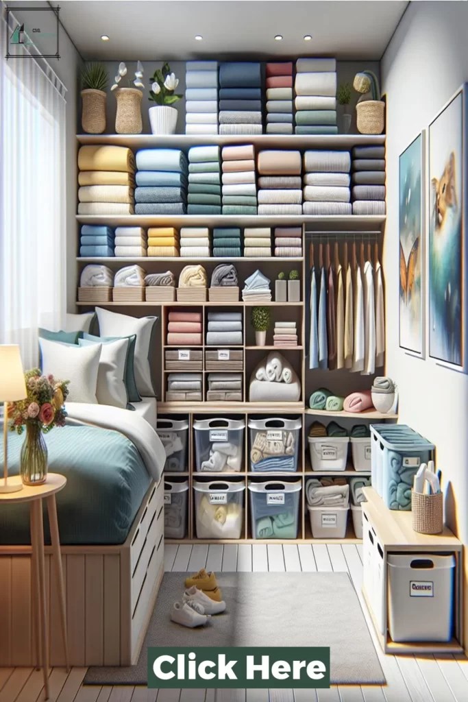 Top 40 Bed Linen Storage Idea
