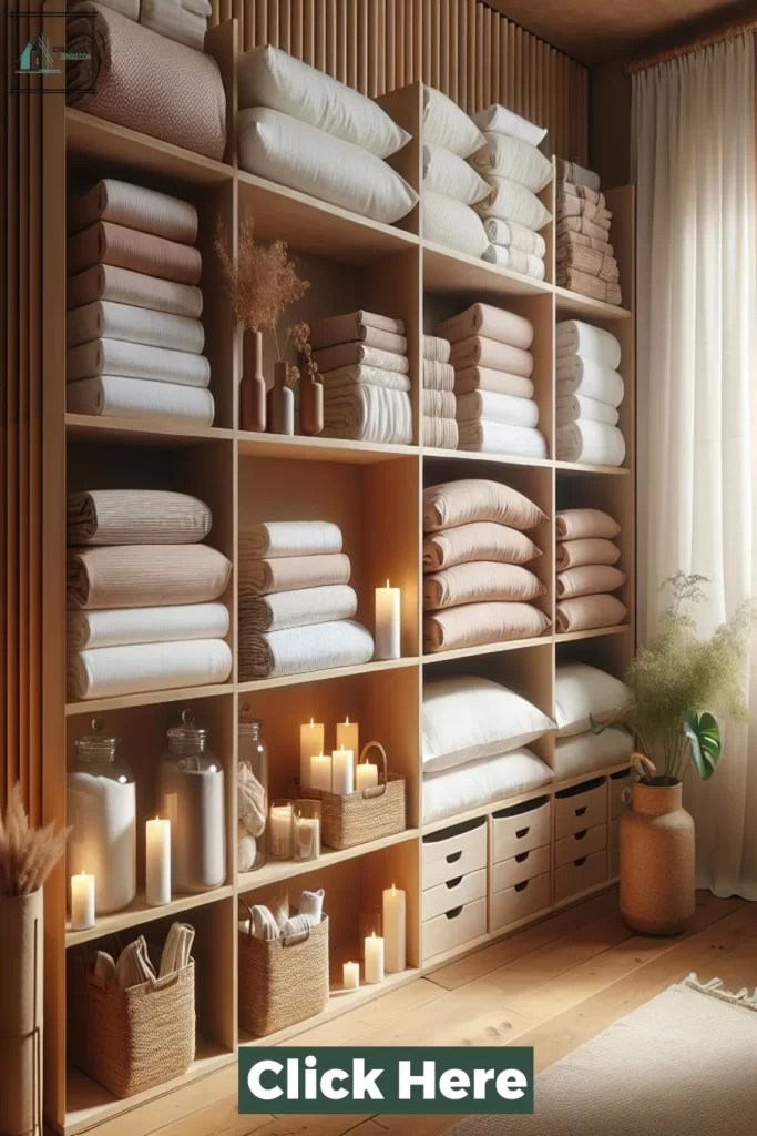 Top 40 Bed Linen Storage Idea