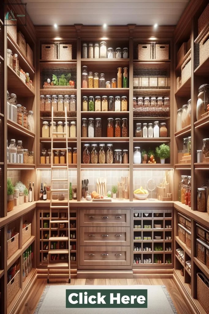 Best 34 Custom Pantry Ideas