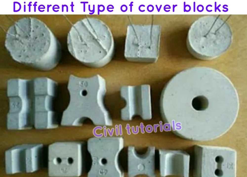 What Is Cover Block ? Type of Cover Block Uses at Site ? Civil Tutorials