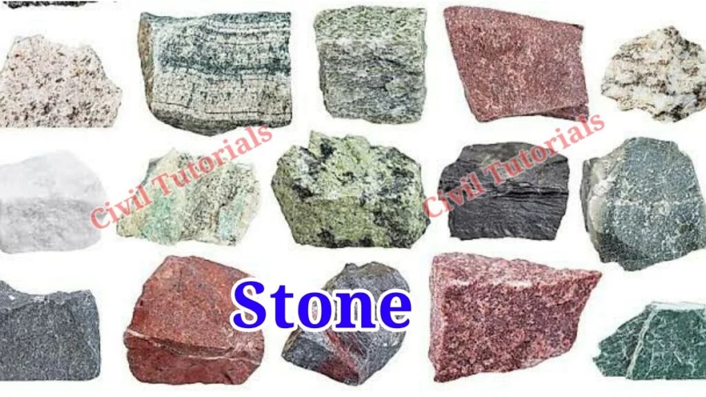 Different types of rocks, Uses of stone Civil Tutorials