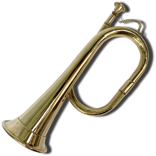 Solid Brass Bugle (Small) Civil War Stuff