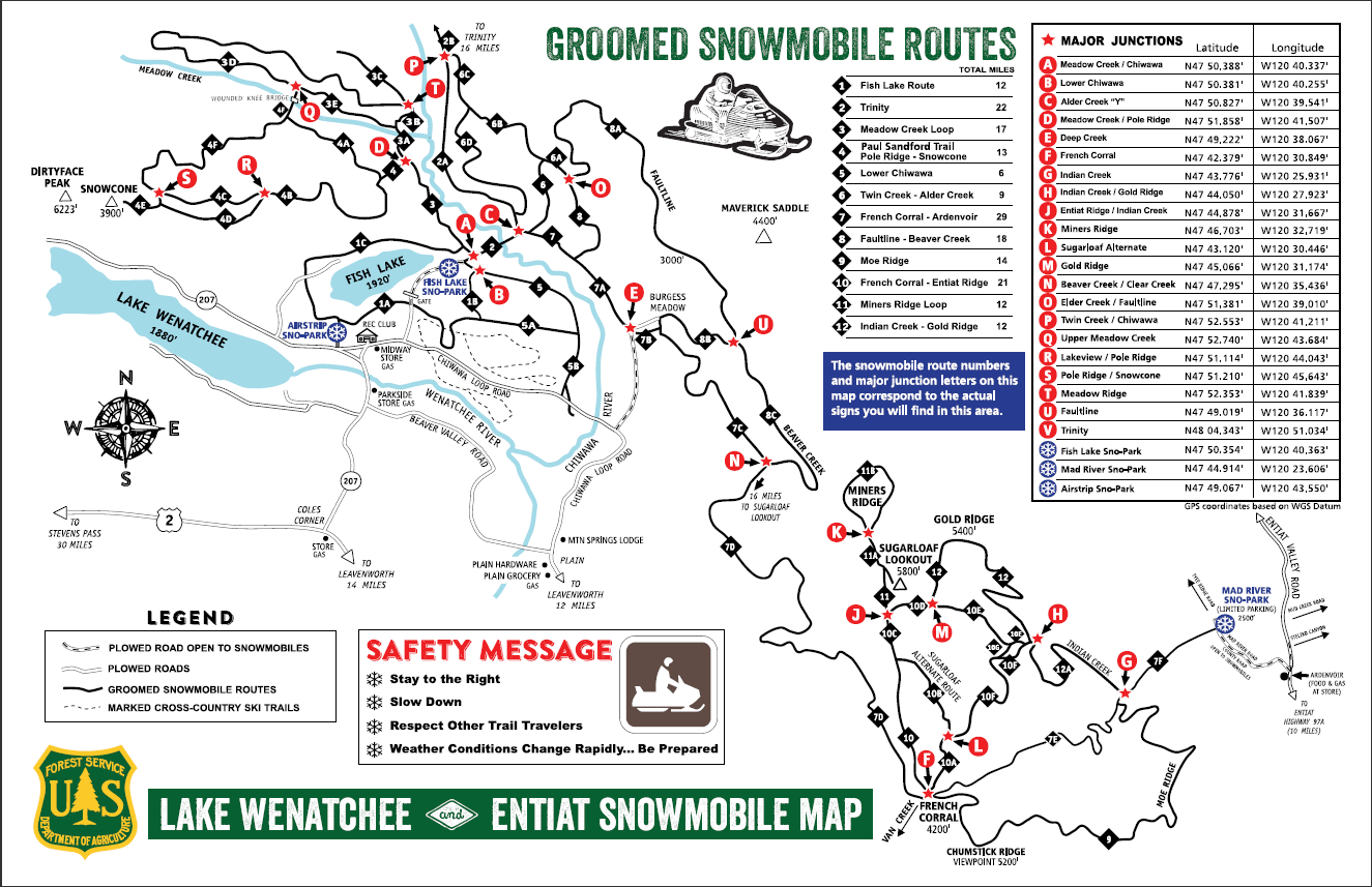 Pemberton Snowmobile Trail Map PDF Groomed Snowmobile Routes Reserve Today!