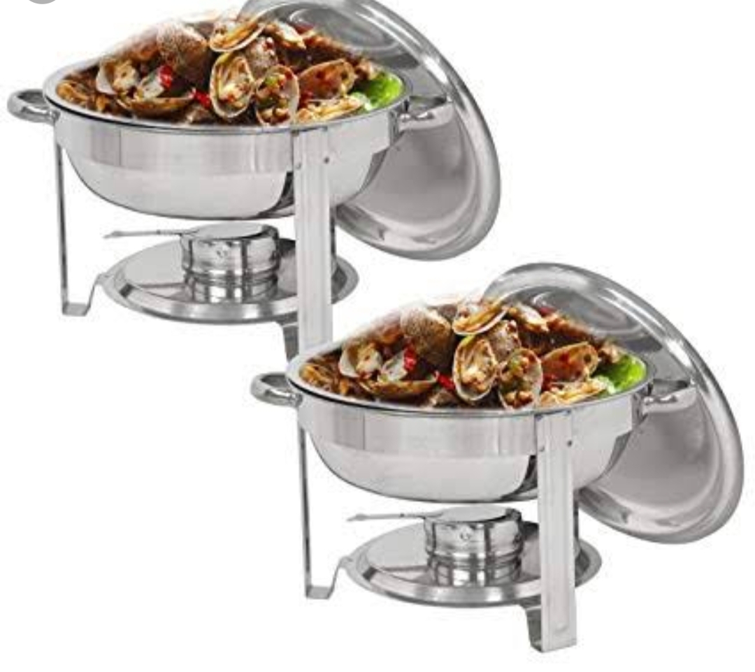 CHAFING DISH ROUND Crown Japan Katwe
