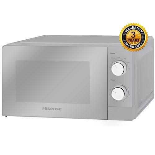 Hisense Microwave Oven, 20 Litres Silver Crown Japan Katwe