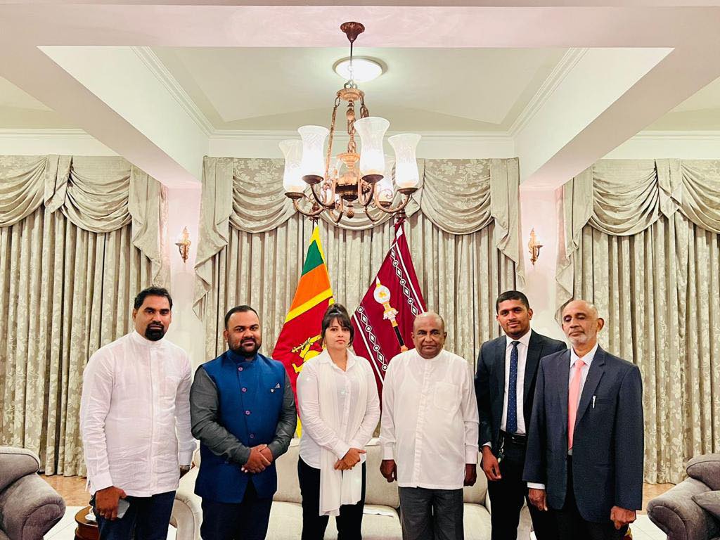 National Director Present a Commemoration Gift to the Hon'ble Speaker