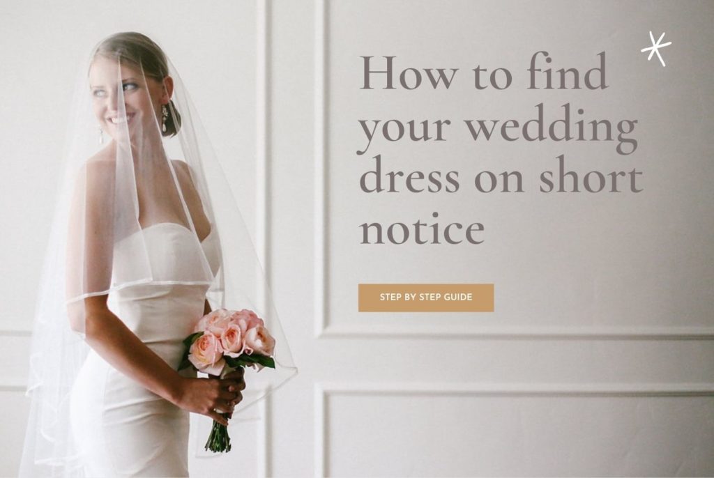 How to Find Your Wedding Dress on Short Notice Nashville Outdoor