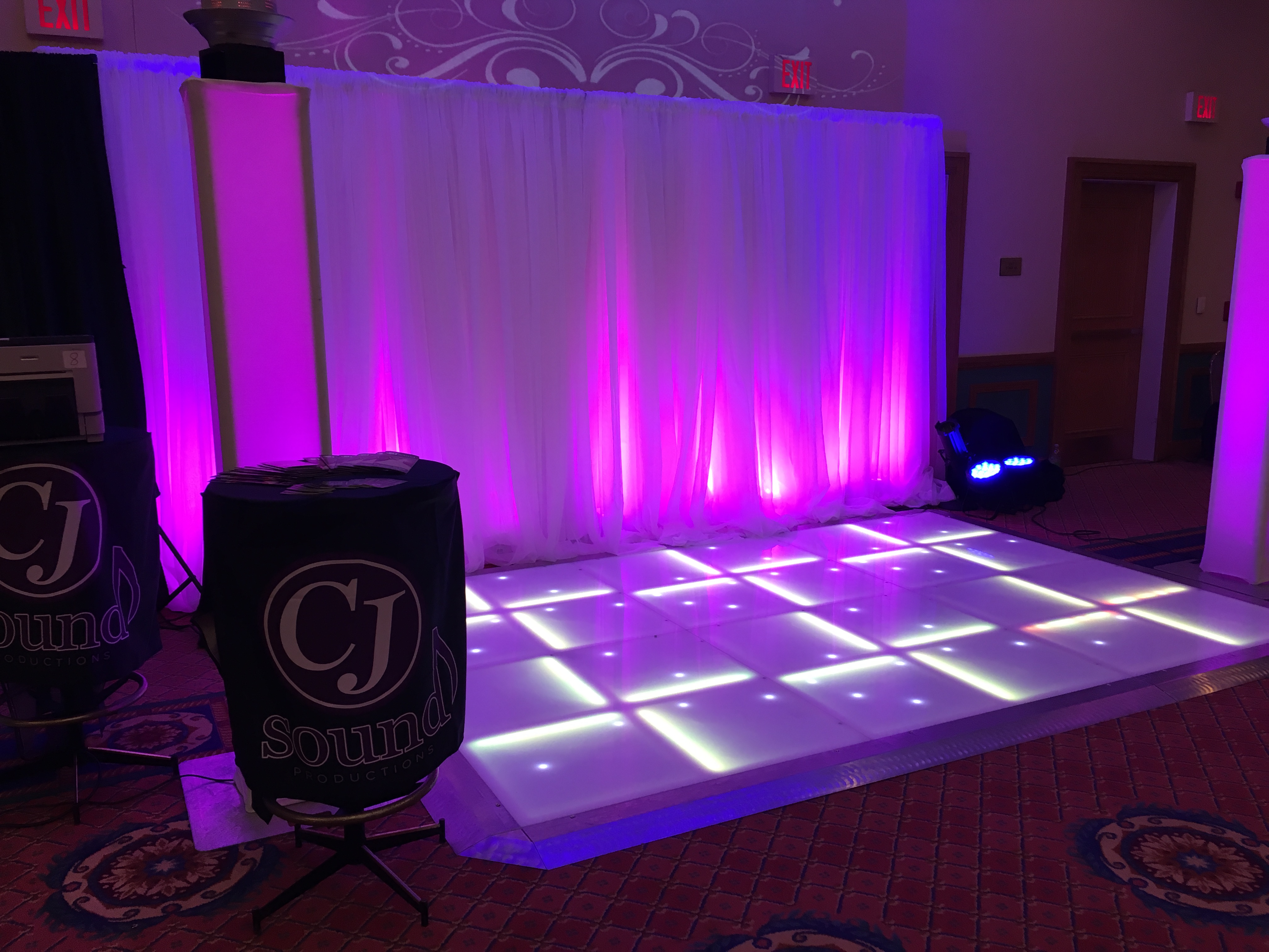LED Dancefloor Rental CJ Sound